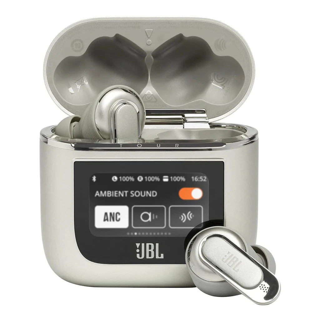 JBL Tour Pro 2 True Wireless Noise Cancelling Earbuds - Champagne | TOURPRO2