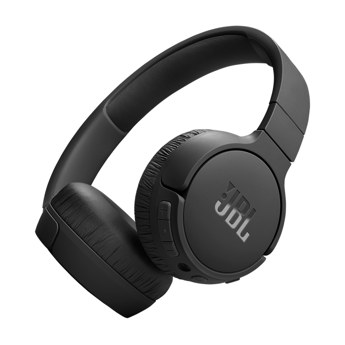 JBL Tune 670NC — Adaptive Noise Cancelling Wireless On-Ear Headphones | 70H Battery, Pure Bass | Black
