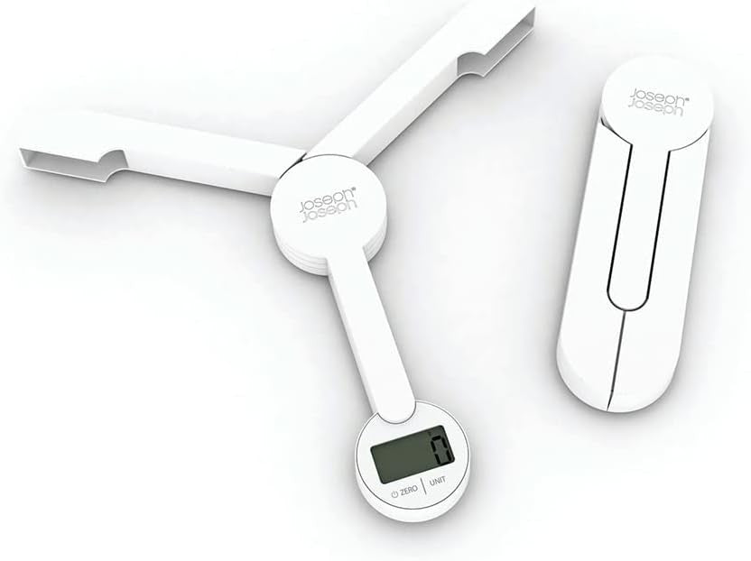 Joseph Joseph TriScale Compact Folding Digital Kitchen Food Scale | 40071
