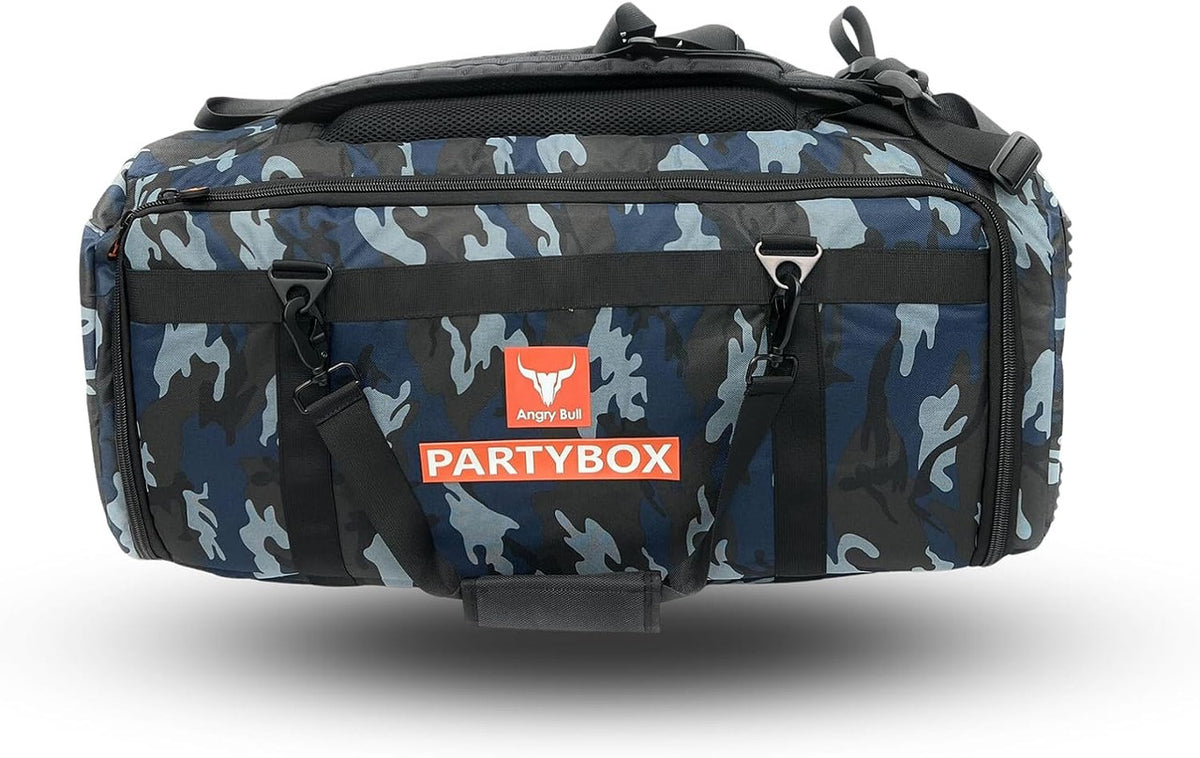 Angry Bull Carry Case For JBL Partybox 310 Bag - Camo Blue