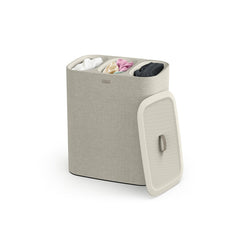 Joseph Joseph Tota Trio 90L Laundry Basket, Ecru | 50021