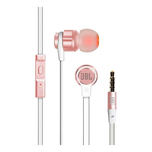 JBL T180A-PK Wired In-Ear Headphones - Pink | T180A