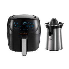 Russell Hobbs Satisfry Air Fryer – 4 Litre Medium + FREE Classic Citrus Press | 27160-56 + 22760-56