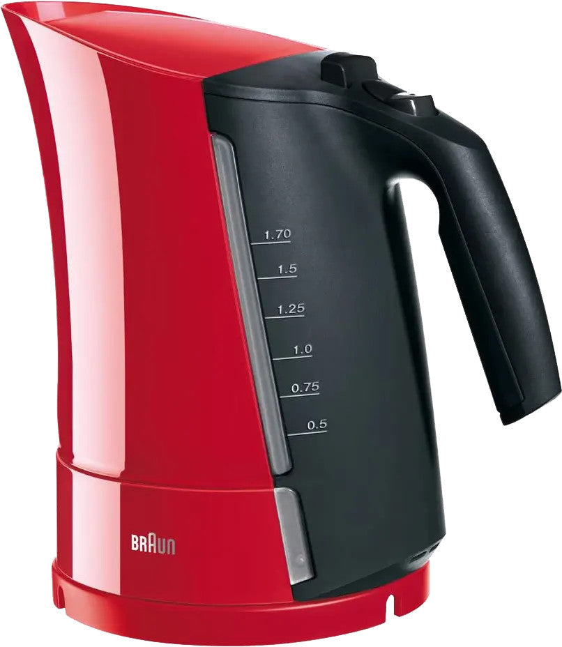 Braun Kettle 1.7L, 2200W - Red | WK300RED
