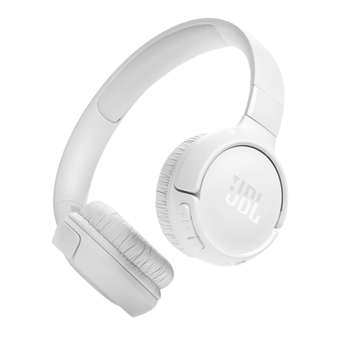 JBL Tune 520BT Wireless On Ear Headphones - White | TUNE 520BT