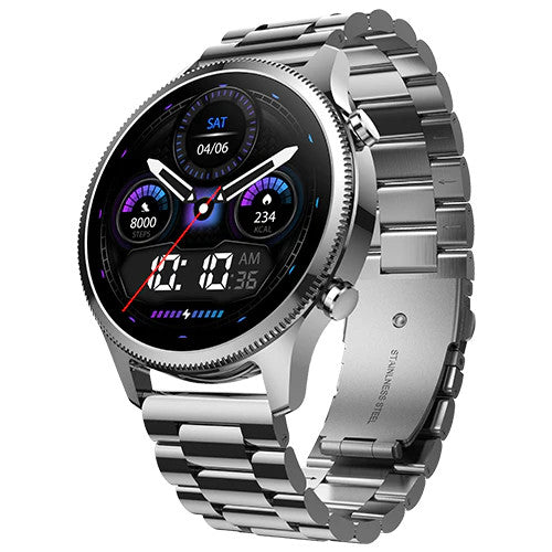Noise NoiseFit Halo Plus Smartwatch -  Elite Silver