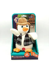 FunStar Interactive Talking Plush Duck with Hat & Vest | T835