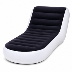 Bestway Inflatable Chaise Lounge Black & White | 75064