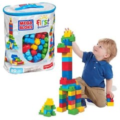 MEGA BLOKS Big Building Bag 80 pcs - Boys | DCH63