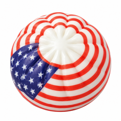 Liberty Dumplings 250 Edition Collectible Dumpling Toy - USA Flag Spiral | 2446A-4