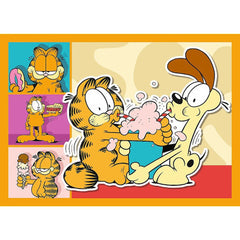 Trefl 4‑in‑1 “Garfield Loves Lasagna” Puzzle | 34673