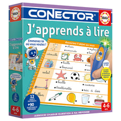 Educa 20168 - Conector: J’apprends à Lire Learning Game (Interactive Pen + 12 Boards) | 20168
