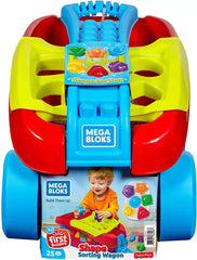 MEGA BLOKS Shape Sorting Wagon Building Set | FVJ47