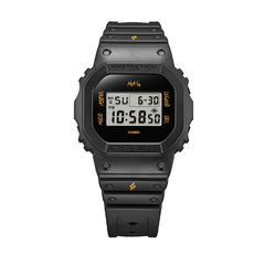 Casio G-SHOCK J Balvin Collaboration Model Men Watch - Black & Semi-Transparent Yellow | DWE-5600JB-1A9DR