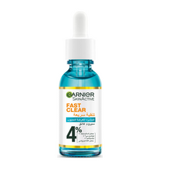 Garnier Fast Clear 4% Salicylic Acid Vitamin C Niacinamide AHA Anti-Acne Treatment Booster Serum