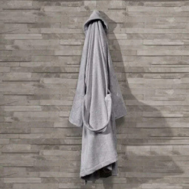 Karaca Pure Soft Grey L/XL Bathrobe – 60% Bamboo 40% Cotton | 200.05.01.0325