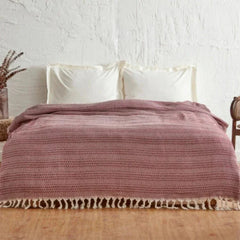 Karaca Home Levi Claret Red Double Bedspread [200x230cm] |  200.14.01.0132