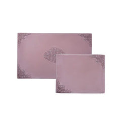 Karaca Home Bianca Pudra 2Pcs Lace Bath Mat |  200.15.01.0076