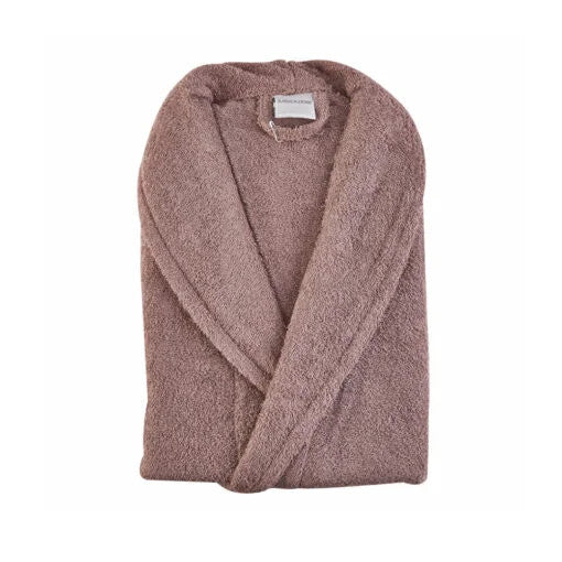 Karaca Home Charm Exclusive Light Plum Bathrobe S/M – 100% Combed Cotton | 200.16.01.0159