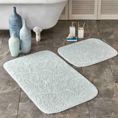 Karaca Home Delora Tiffany 2Pcs Bath MatSet Content |  200.17.01.0208