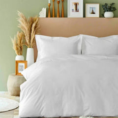 Karaca Home Back To Basic White 100% Cotton Double Duvet Cover Set |  200.18.01.0054
