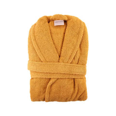 Karaca Home Back To Basic Mustard 100% Cotton Bathrobe S/M | 200.18.01.0226