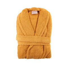 Karaca Home Back To Basic Mustard 100% Cotton Bathrobe L/XL | 200.18.01.0235
