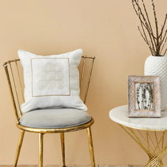 Karaca Home Atlas Zeugma Embroidered Filled Cotton-Polyester Cushion – [45x45cm] |  200.18.01.0265