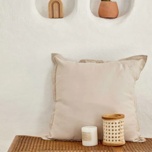Karaca Home 4 Element Beige Cushion – [45x45cm] – 100% cotton |  200.18.01.0909