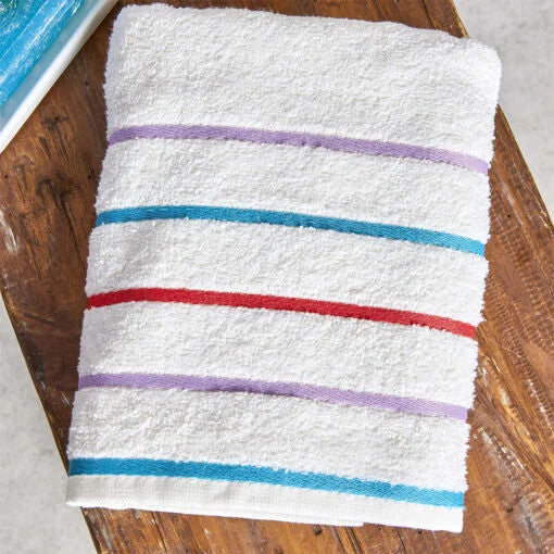 Karaca Home Bordered Face Towels 50x90cm | 200.19.01.0321