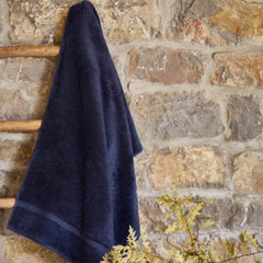 Karaca Home Wood-Land Cozy Bath Towels 80x150cm Navy Blue | 200.19.01.1020