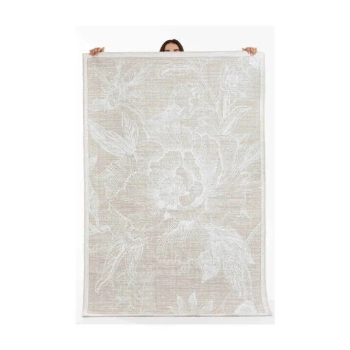 Karaca Home Cashmere Carpet Decorative Art Trend Camellia Double Sided 160x230cm |  200.19.01.1450