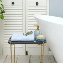 Karaca Home Daily Soft 100% Cotton Face Towels 50x90cm Ice Blue |  200.20.01.0300