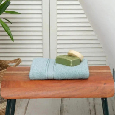 Karaca Home Daily Soft 100% Cotton Face Towels 50x90cm Petrol |  200.20.01.0306