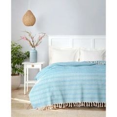 Karaca Home Destina Turquoise Double Multi-Purpose Cover [200x230cm] |  200.20.01.0584