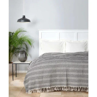 Karaca Home Destina Anthracite Double Multi-Purpose Cover [200x230cm] | 200.20.01.0588