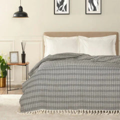 Karaca Home Destina Black Double Multi-Purpose Cover [200x230cm] |  200.20.01.0589