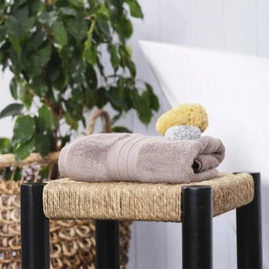 Karaca Home Aquasoft 100% Cotton Face Towels 50x90cm Stone | 200.20.01.0650