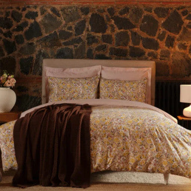 Karaca Home Florent Yellow Single Duvet Cover Set Knitted Blanket Set |  200.21.01.0023