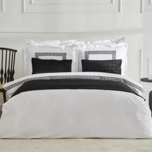Karaca Home White Collection Bruce Bed Runner Set Black |  200.21.01.0070