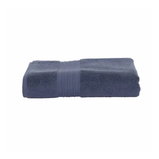 Karaca Home Aquasoft 100% Cotton Bath Towels 85x150cm Navy Blue |  200.21.01.0492