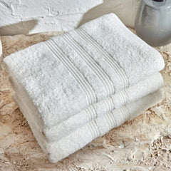 Karaca Home Road 100% Cotton 4Pcs Towels Set 50x90cm Off-White |  200.21.01.0733