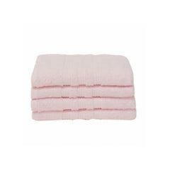 Karaca Home Road 100% Cotton 4Pcs Face Towels Set 50x90cm Powder |  200.21.01.0735