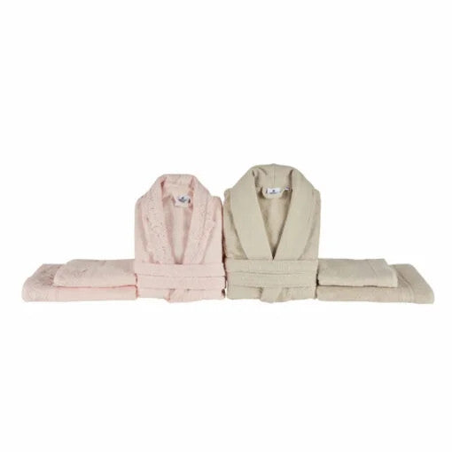 Karaca Home Shine Family Bathroom Set Powder Beige |  200.22.01.0163