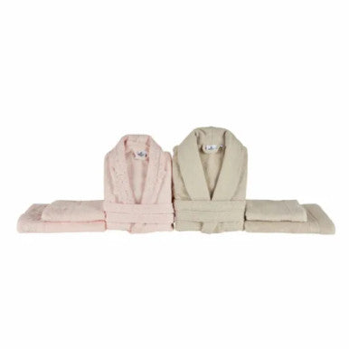 Karaca Home Shine Family Bathroom Set Powder Beige |  200.22.01.0163