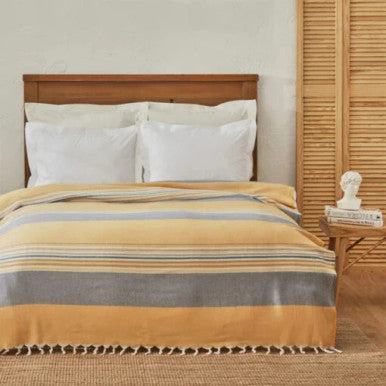 Karaca Home Salerno Double Peshtemal Pique [Yellow] 180x220cm | 200.22.04.0022