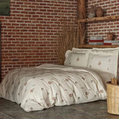 Karaca Home Carmela 100% Cotton – Double Embroidered Duvet Cover Set |  200.22.04.0194