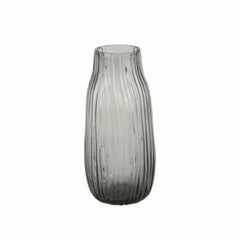 Karaca Home Janis Glass Vase [31.5×9.5x5cm] Grey | 200.22.11.0006