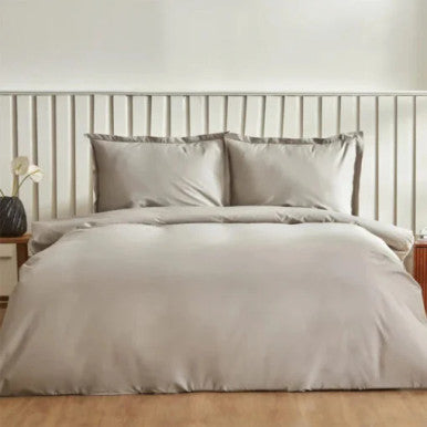 Karaca Home Cool Touch Basic King Size Duvet Cover Set [Grey] |  200.22.11.0265