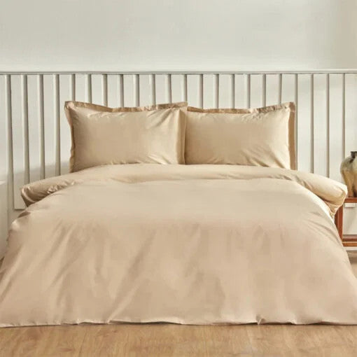 Karaca Home Cool Touch Basic King Size Duvet Cover Set [Beige] |  200.22.11.0266